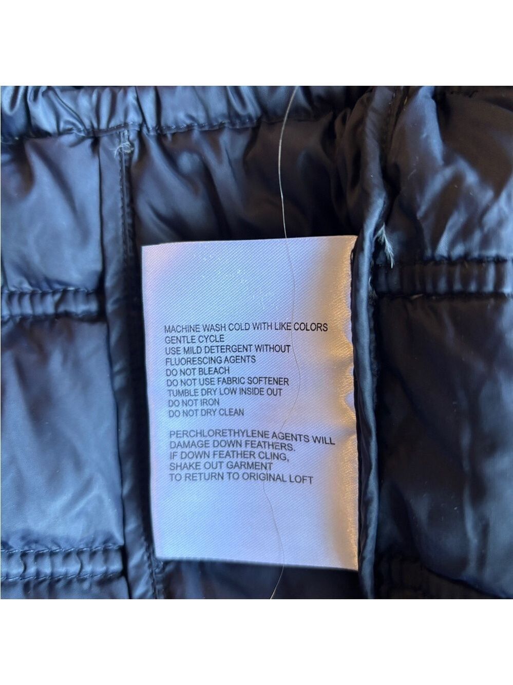 Michael Kors Navy Quilted Puffer Jacket XS - Picture 11 of 11